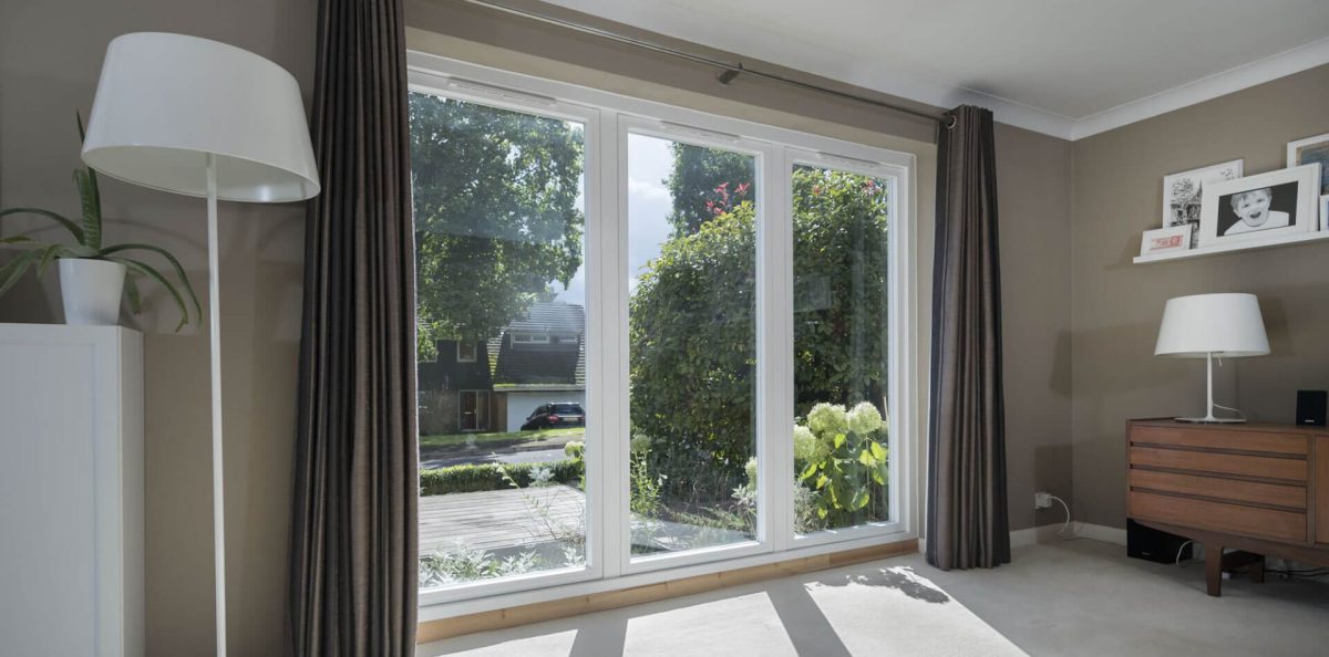 White sliding doors for a home in Liverpool.