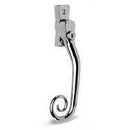 Monkey Tail Handle - Polished Chrome
